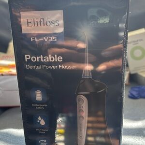 Elifloss portable power flosser —